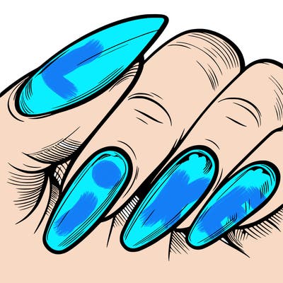 realistic nails