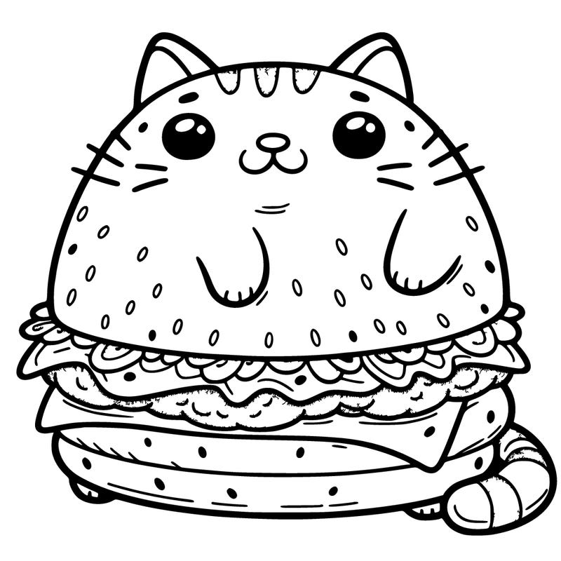 a fat cat cheeseburger