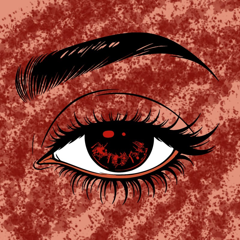 eye closed realistic