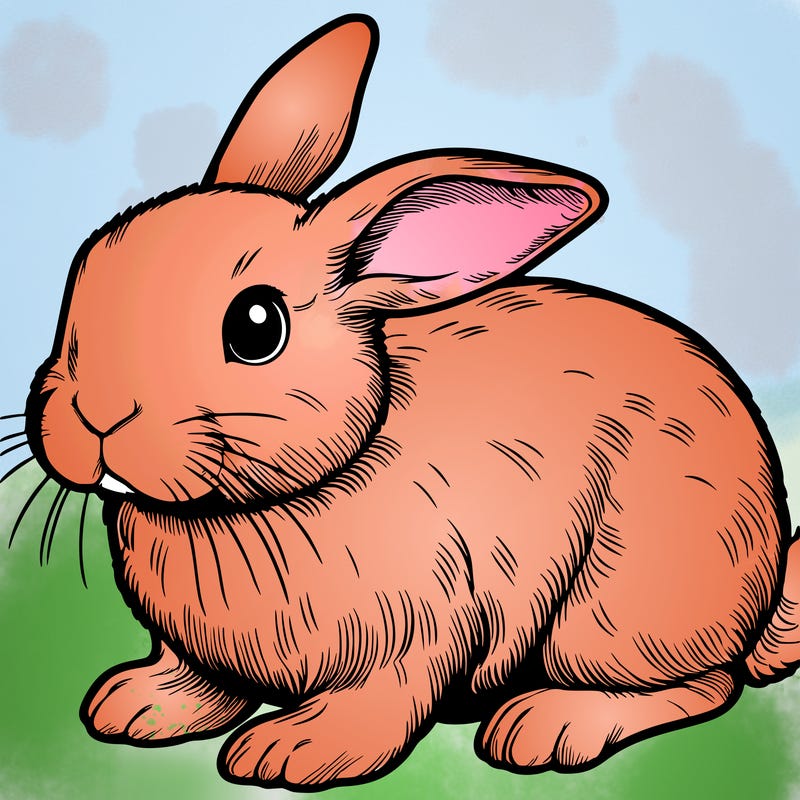 realistic bunny
