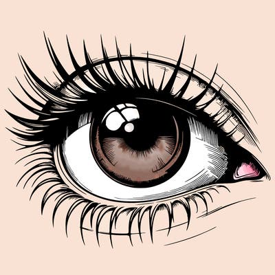realistic eye