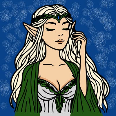 elvern princess of the darklands