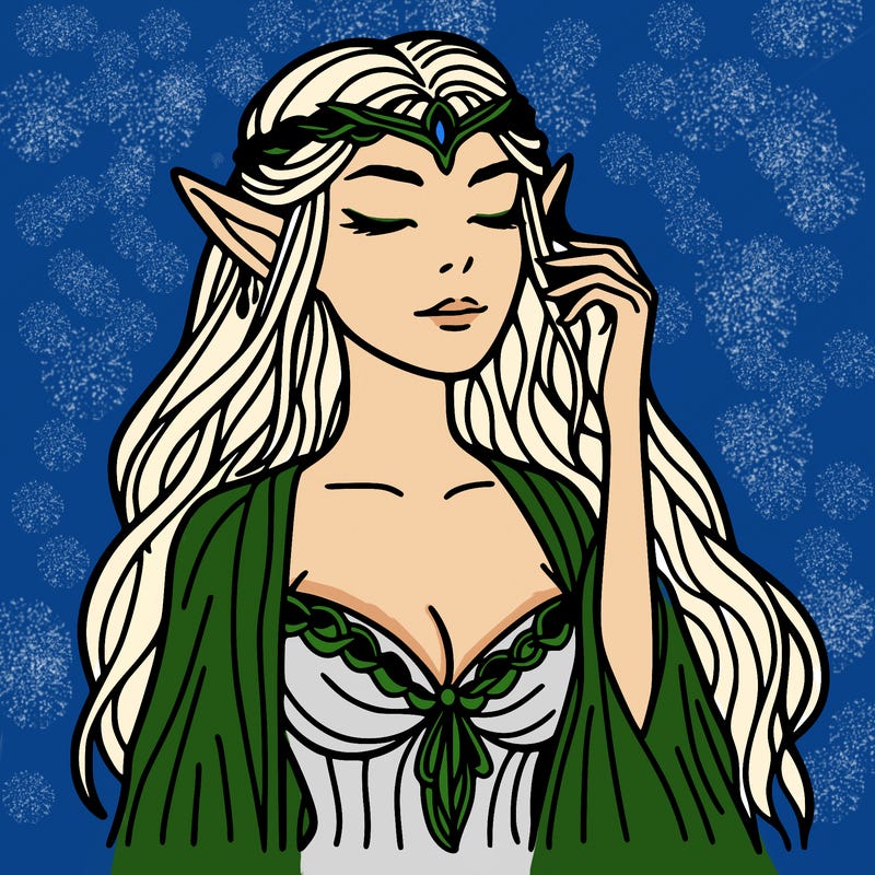 elvern princess of the darklands