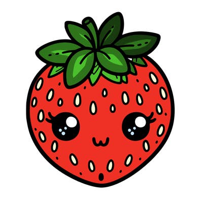 cute strawberry