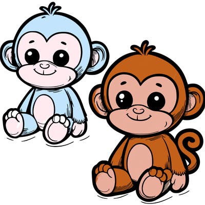 monkey plushie