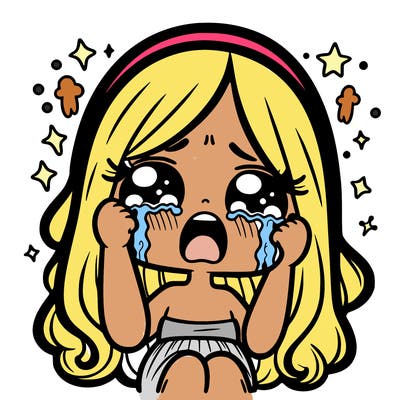 crying girl