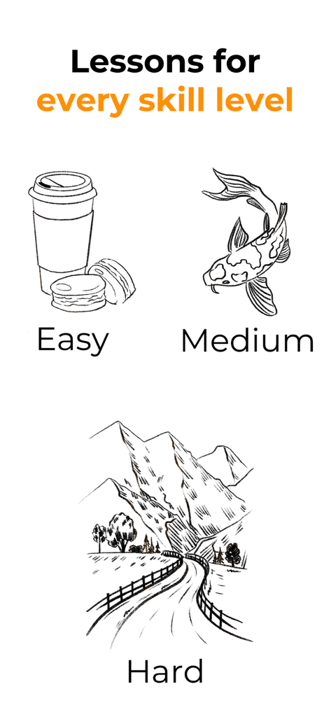 Mona - How to draw - Drawing tutorials for every skill level including easy medium and hard lessons