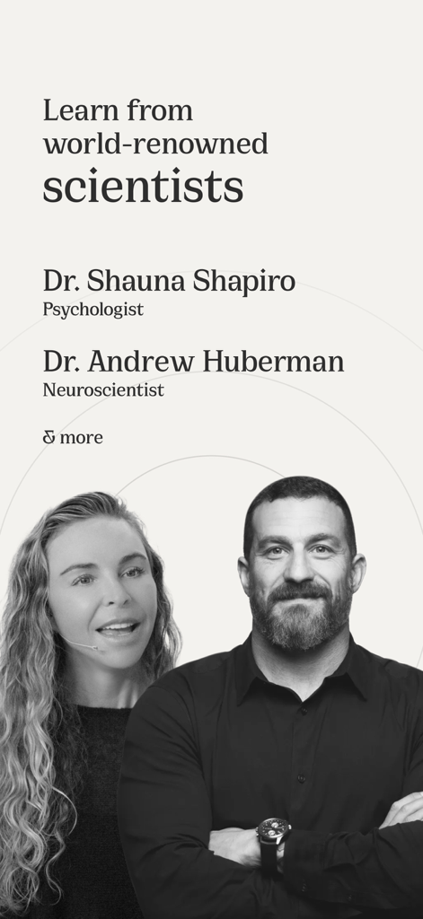 Virtusan: NSDR, 40 Hz and more - Dr Shauna Shapiro and Dr Andrew Huberman featured as scientific experts for the Virtusan app
