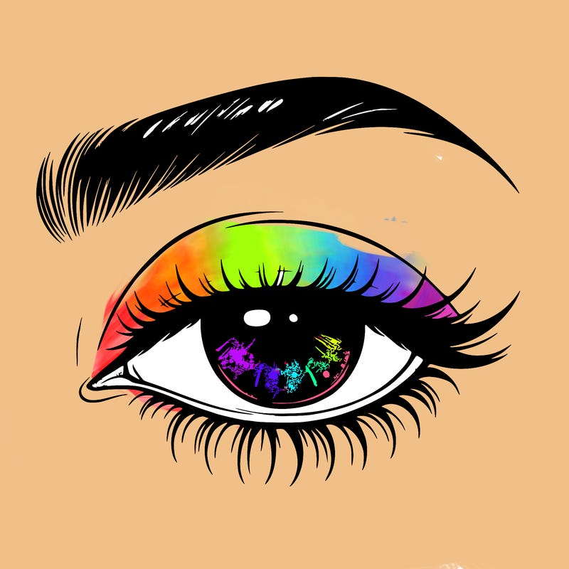 eye closed realistic