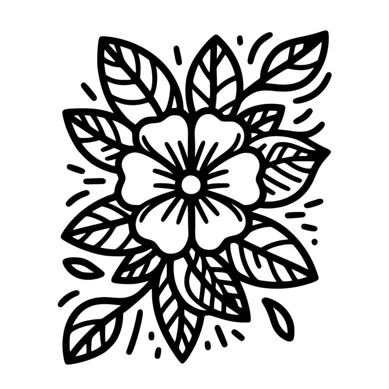 flower tattoo