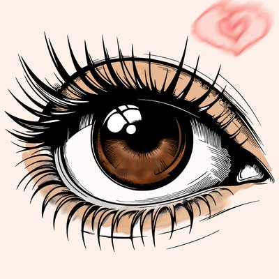 realistic eye