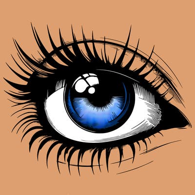realistic eye