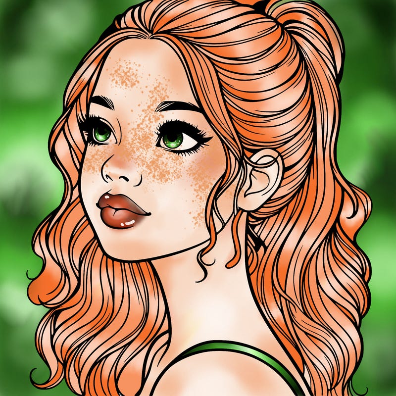 beautiful realistic girl