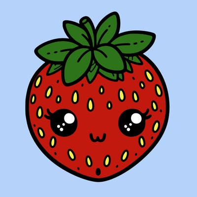 cute strawberry