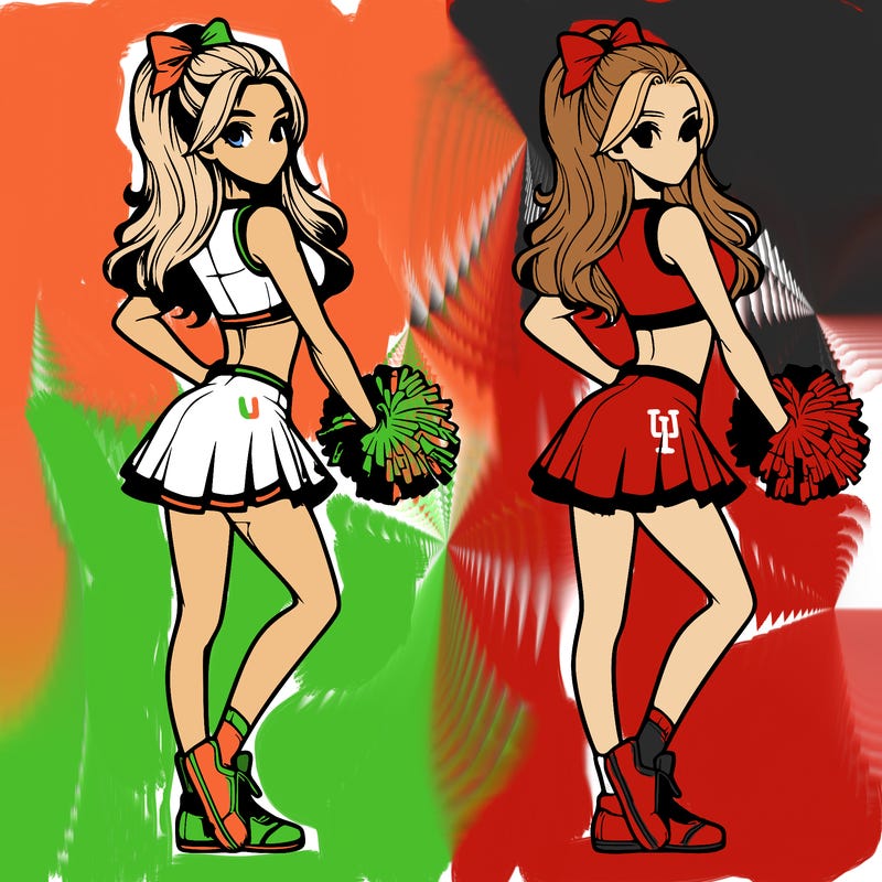 realistic cheerleader