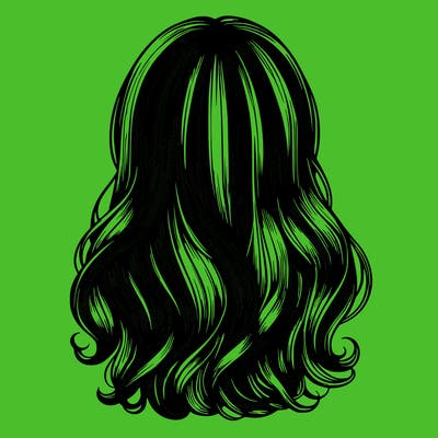 hair relistic  girl