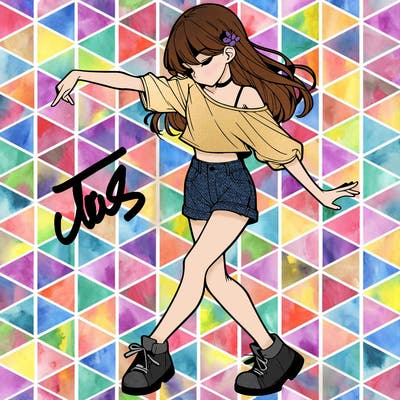 realistic girl danceing