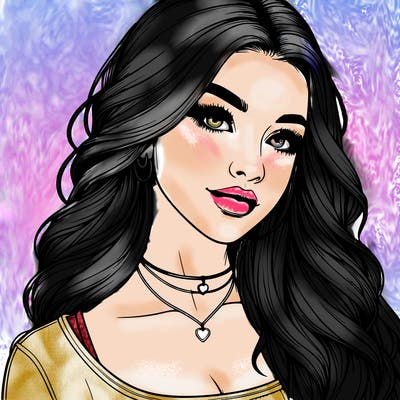 detailed realistic girl