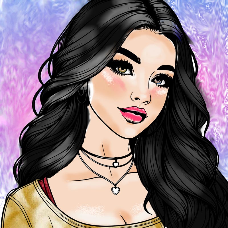detailed realistic girl