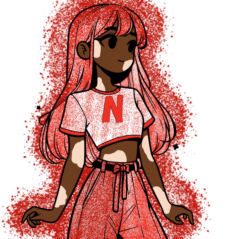 girl in a cute crop top