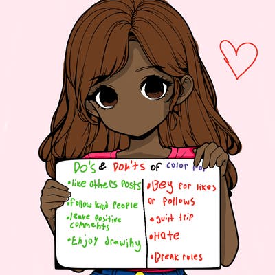 realistic pretty girl holding a big blank sign