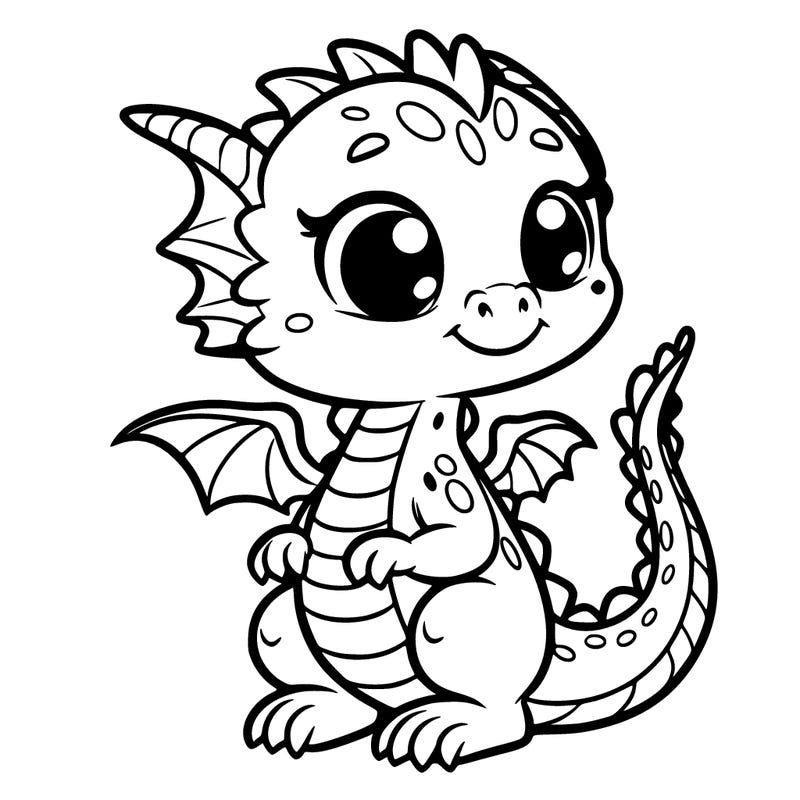 a cute dragon