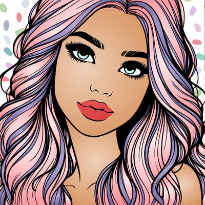 beautiful realistic girl