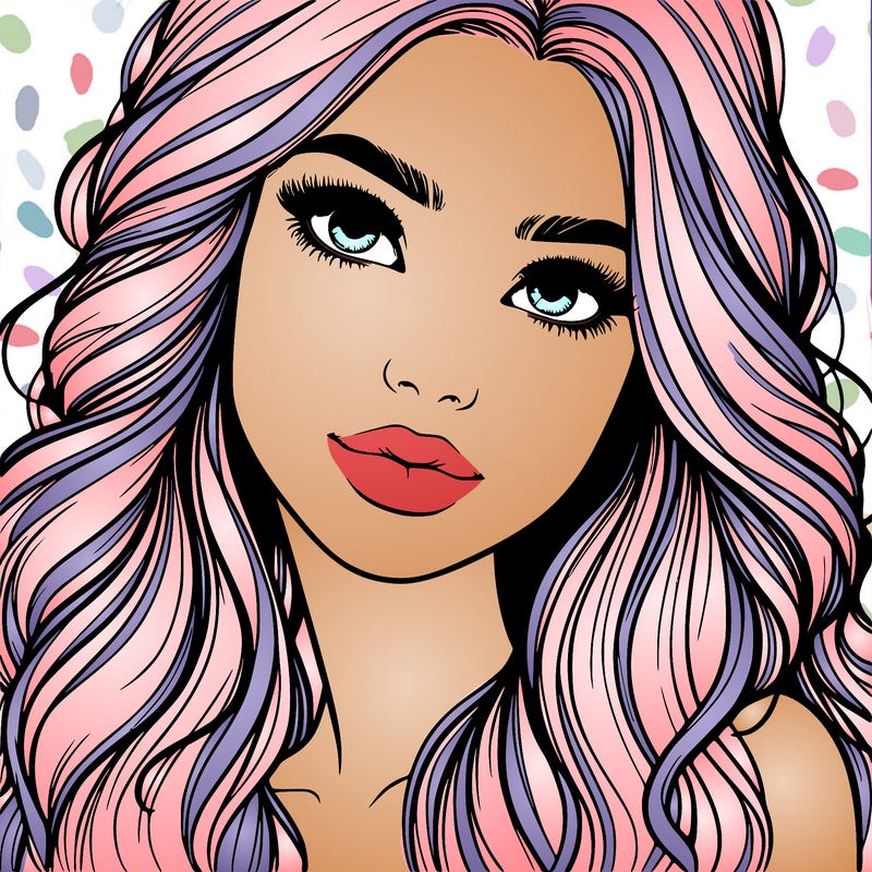 beautiful realistic girl