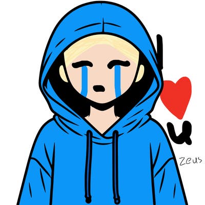 faceless girl in hoodie