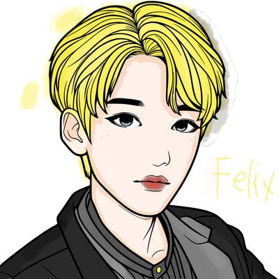 felix stray kids realistic kpop