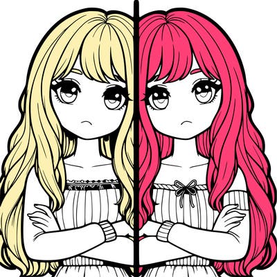 realistic girls split