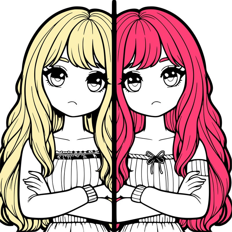 realistic girls split