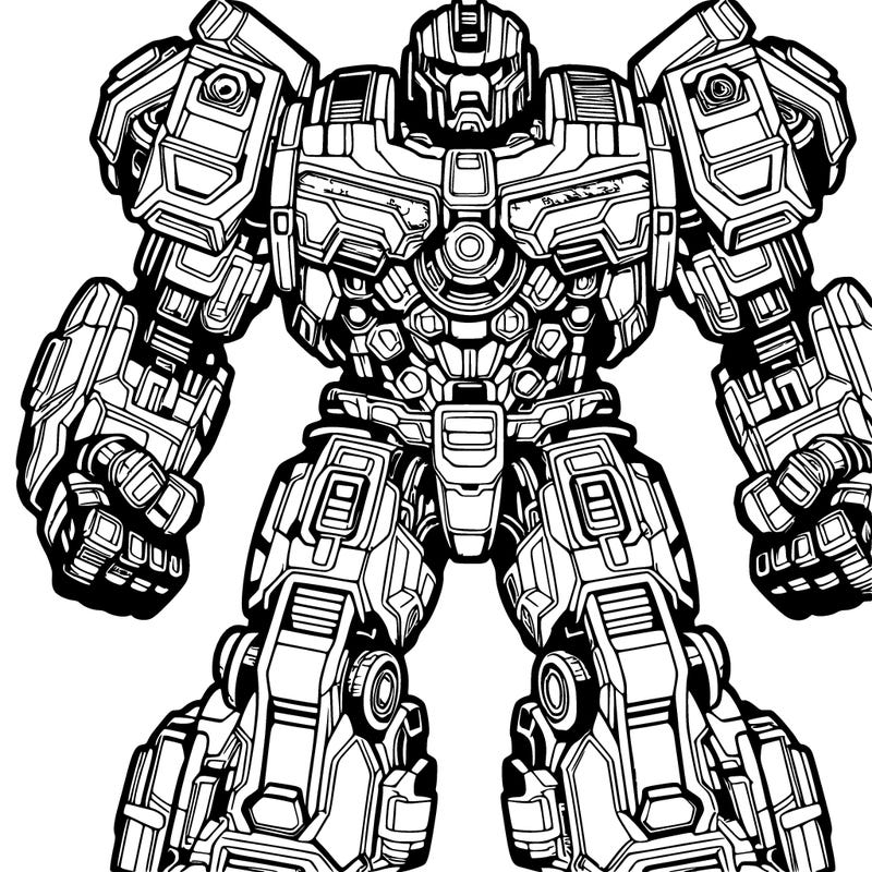 mega robot realistic