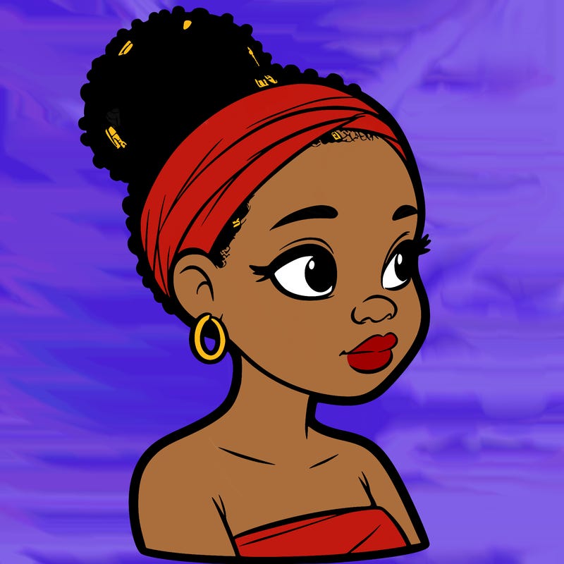 african girl