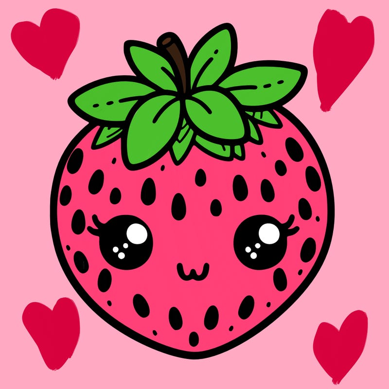 cute strawberry