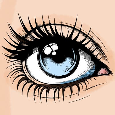 realistic eye