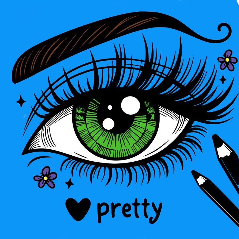 pretty eye
