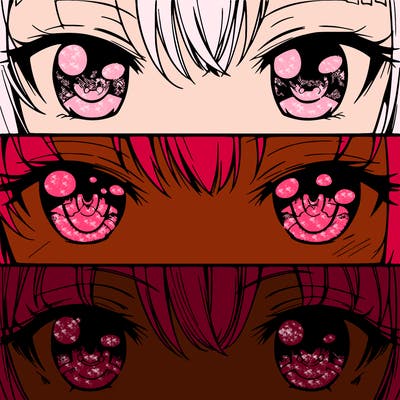 anime eyes