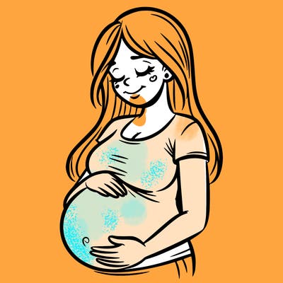 pregnant woman