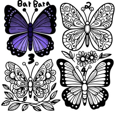 butterflies