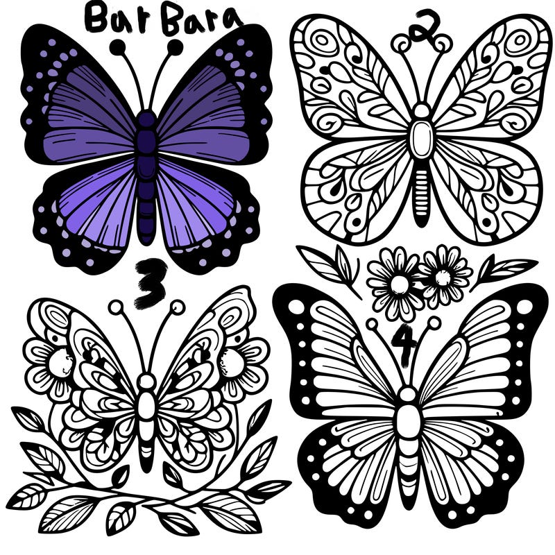 butterflies
