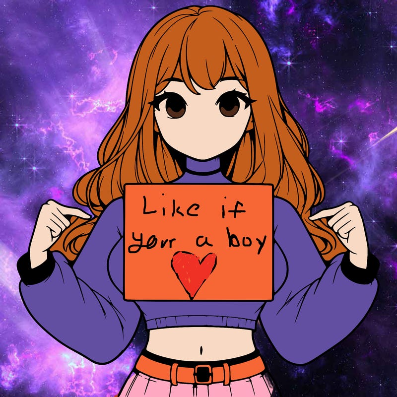 girl holding a blank sign in a long sleeve crop top