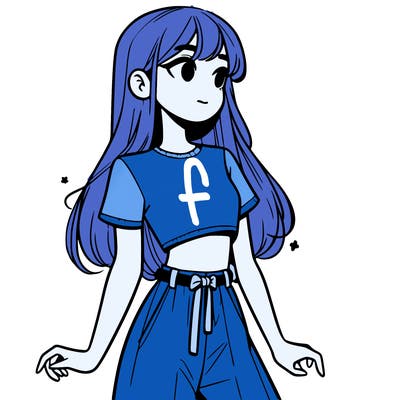 girl in a cute crop top