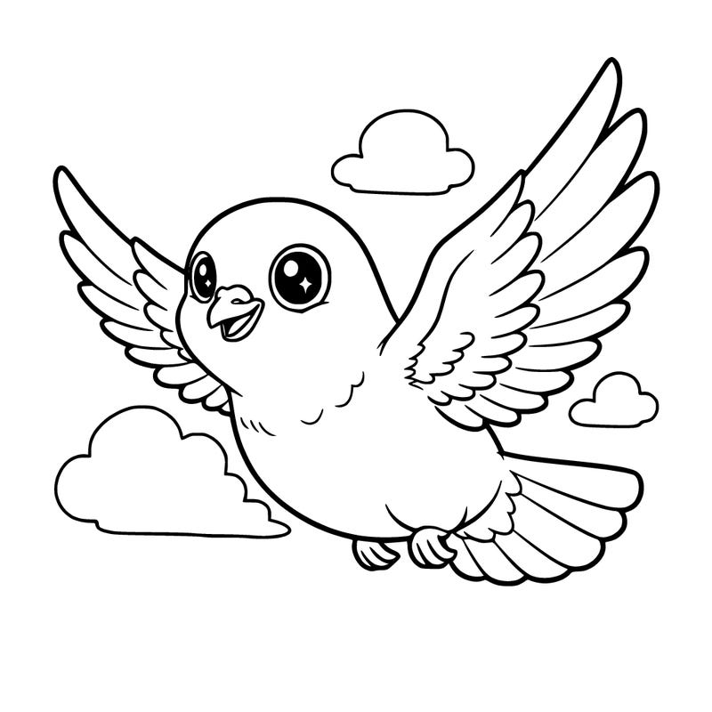 kawaii dove