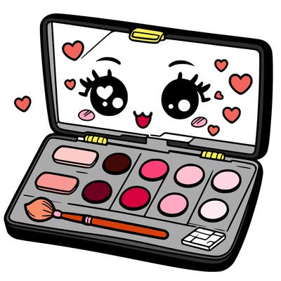 makeup pallet