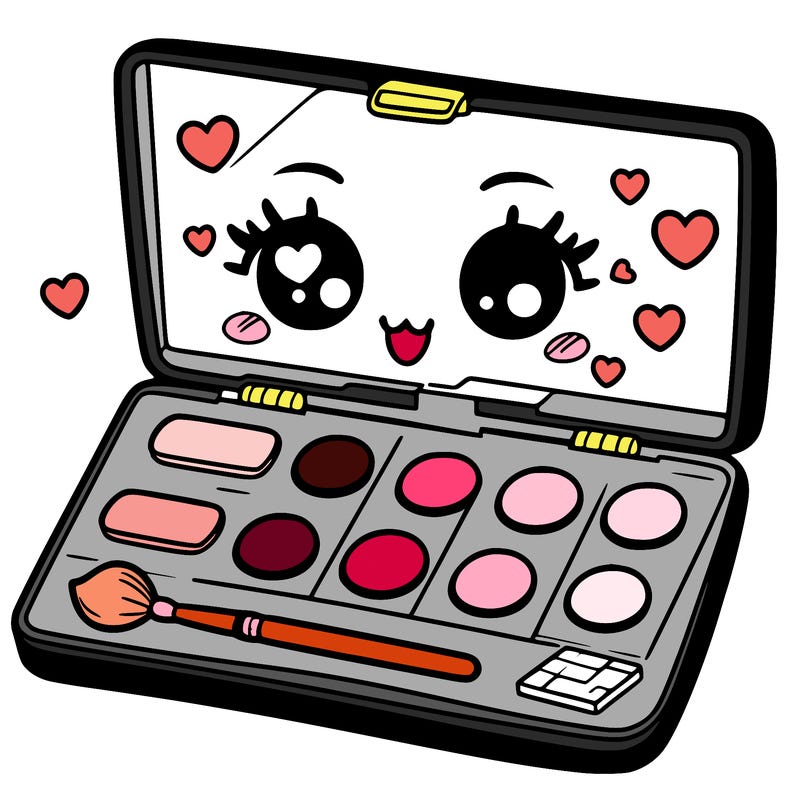 makeup pallet