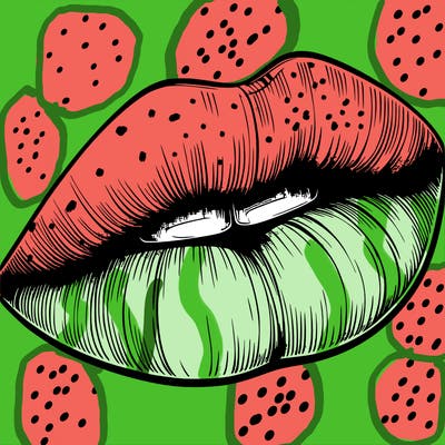 realistic lips