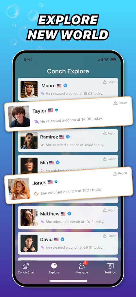 Conch Chat - Social Networking App | MWM
