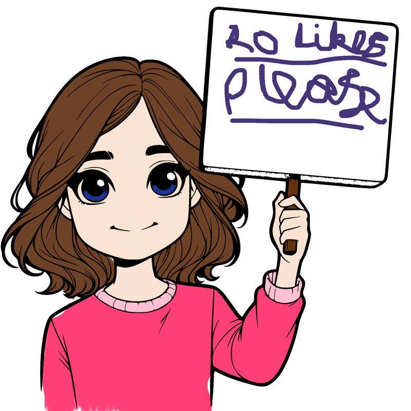 realistic girl holding up a sign