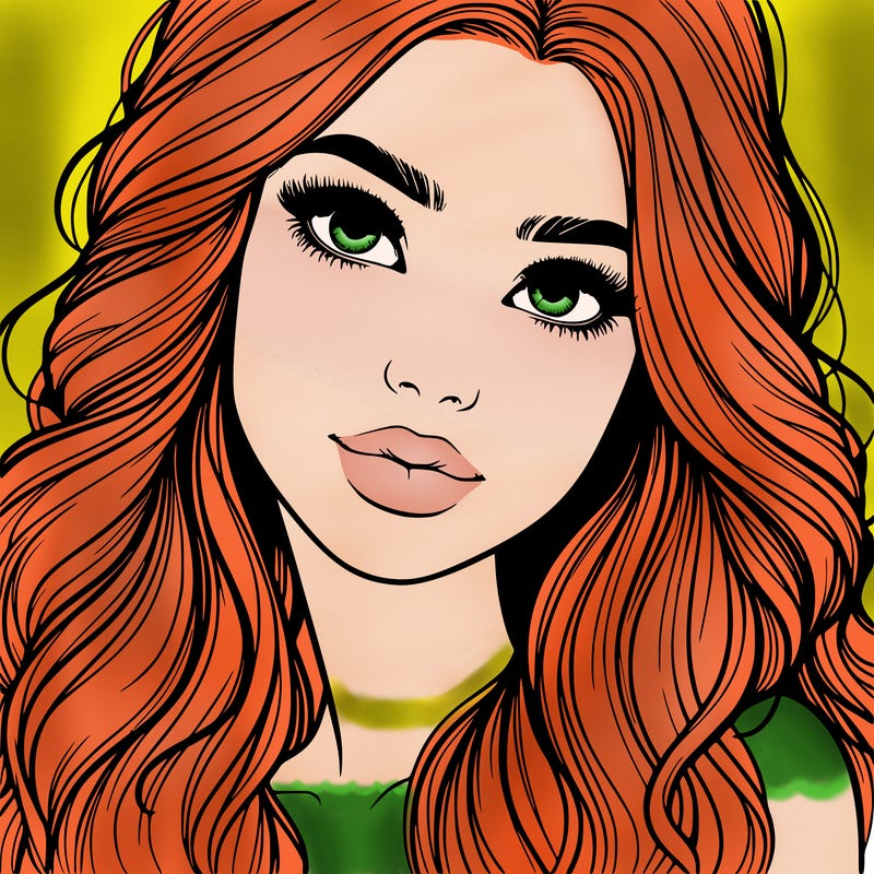 beautiful realistic girl